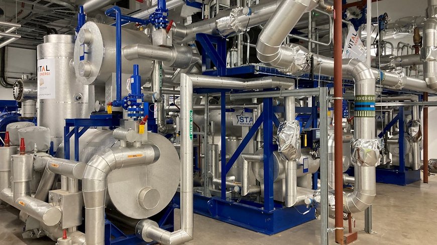 UK's first large scale ammonia heat pump uses ABB drives and motors
